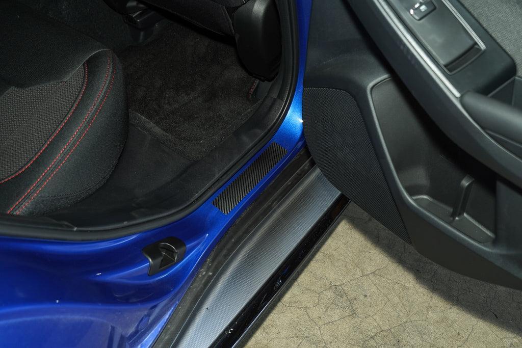 3D Carbon Door Sill Accent Overlay (VA/VB) fits 2015+ WRX / STI