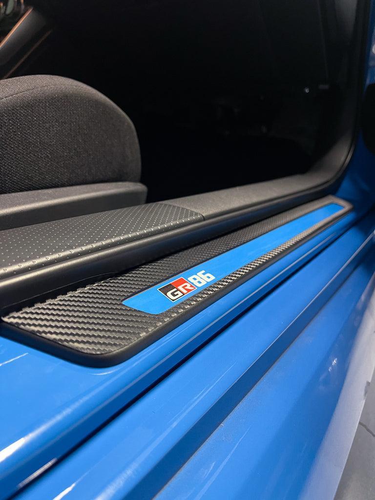 3D Carbon Door Sill Overlay Part 1 (Lower) - 2022+ BRZ / GR86