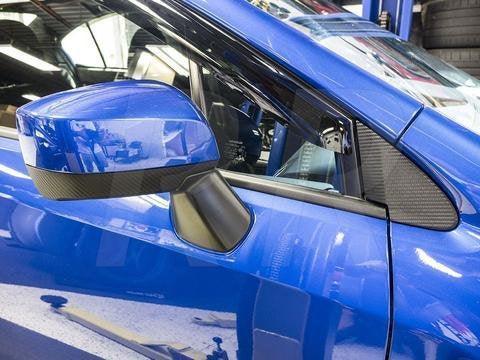3D Carbon Fiber Quarter Mirror Trim Overlays WRX / STI 2015-2020