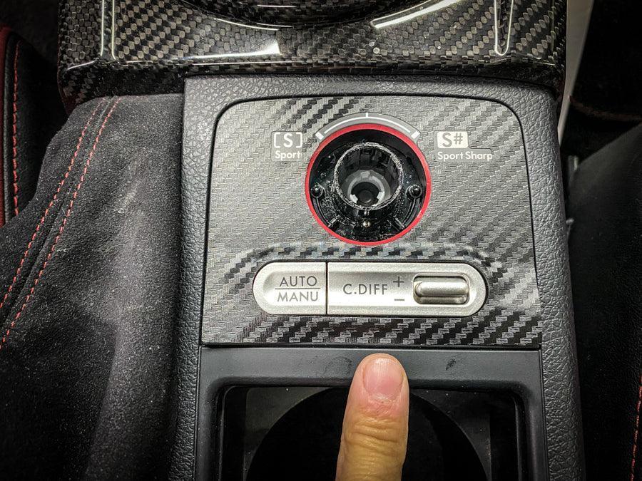 3D Carbon SI Drive Trim Overlay - 2015-2021 WRX / STI