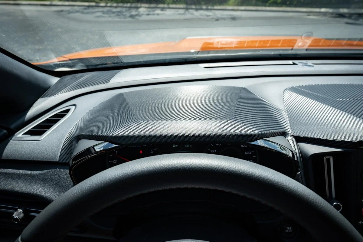 3D Carbon Speedometer Cluster Overlay - 2022+ Subaru WRX