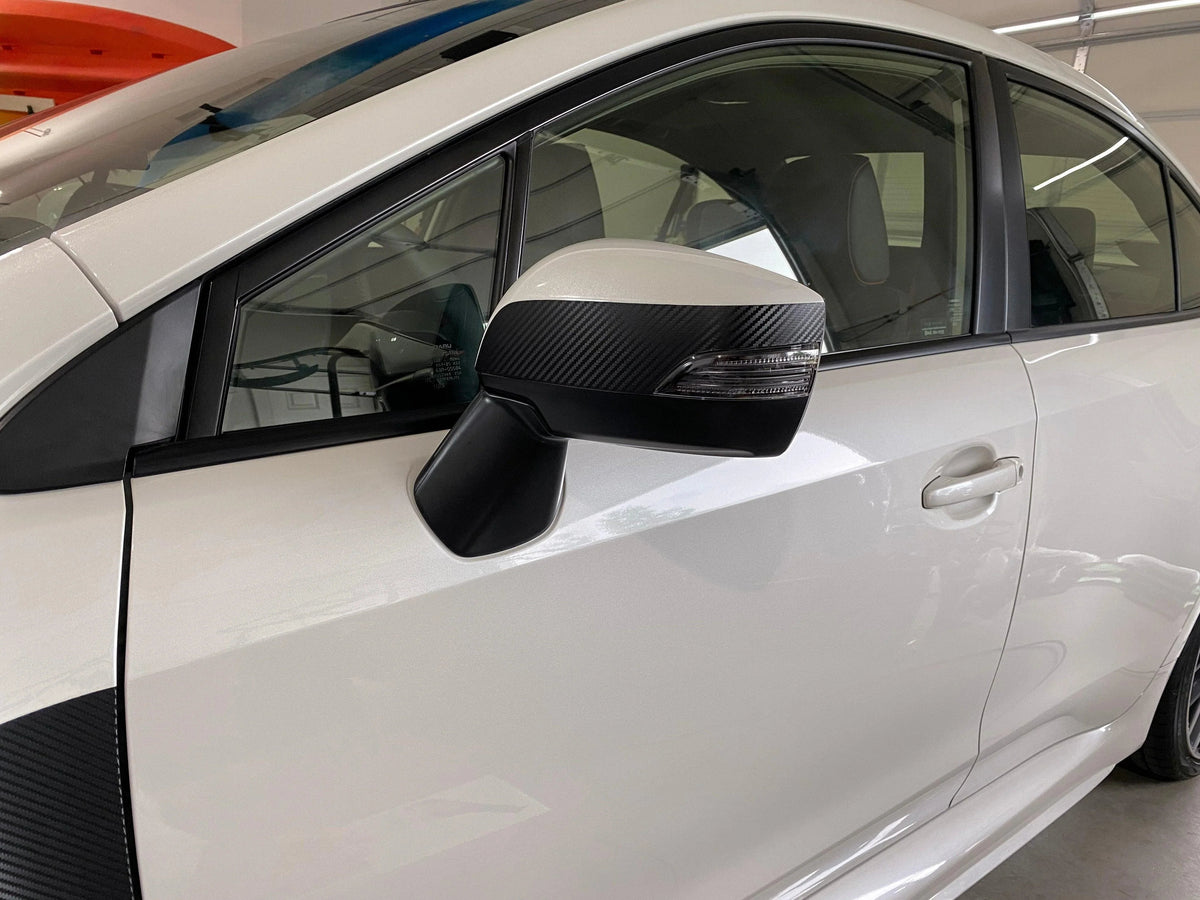 3D Carbon Turn Signal Mirror Cover Protector - 15+ WRX / STI