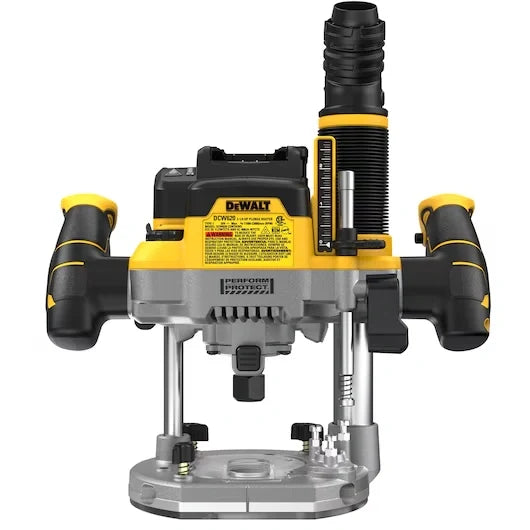 DEWALT DCW620B 20V MAX* XR® Brushless Cordless 2-1/4 Peak HP Plunge Router (Tool Only)