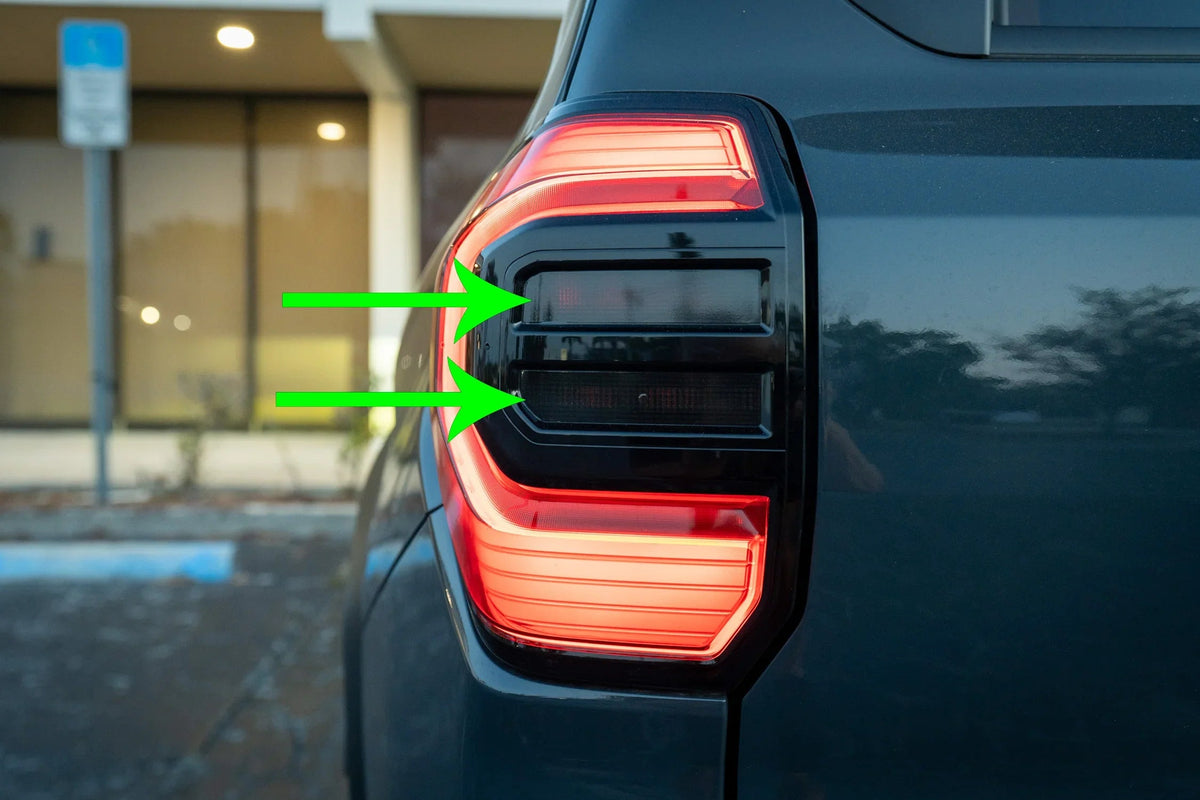 Tail Light Turn Signal and Reverse Overlays - 2025+ 4Runner