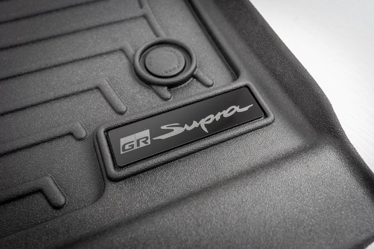 GR Supra Emblem Inserts for Weathertech Floor Mats (Single) - 2020+ Supra
