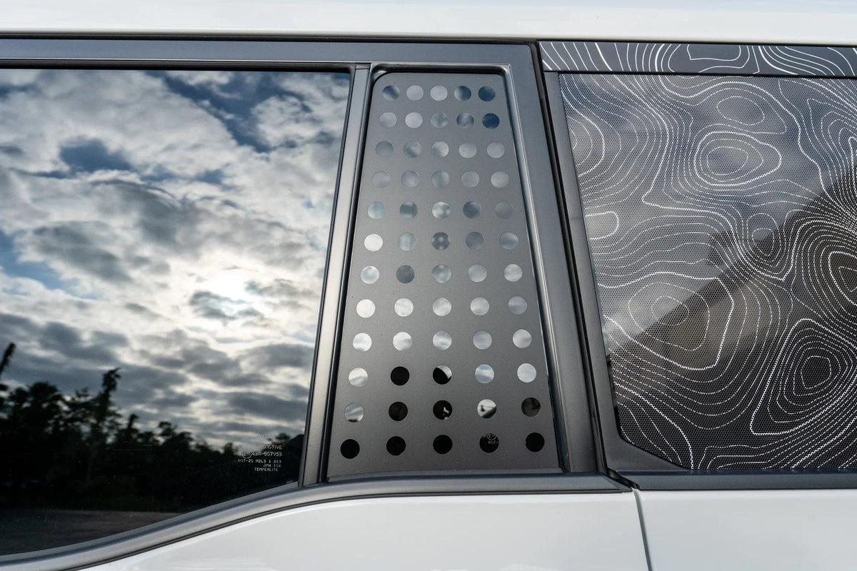 Vent Window Overlay with Holes - 2024+ Land Cruiser / GX 550