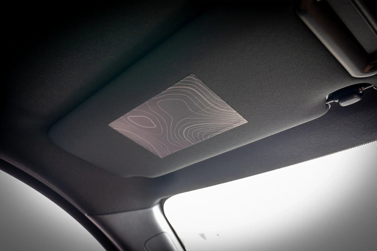 Sun Visor Airbag Label Overlays - 2025+ 4Runner