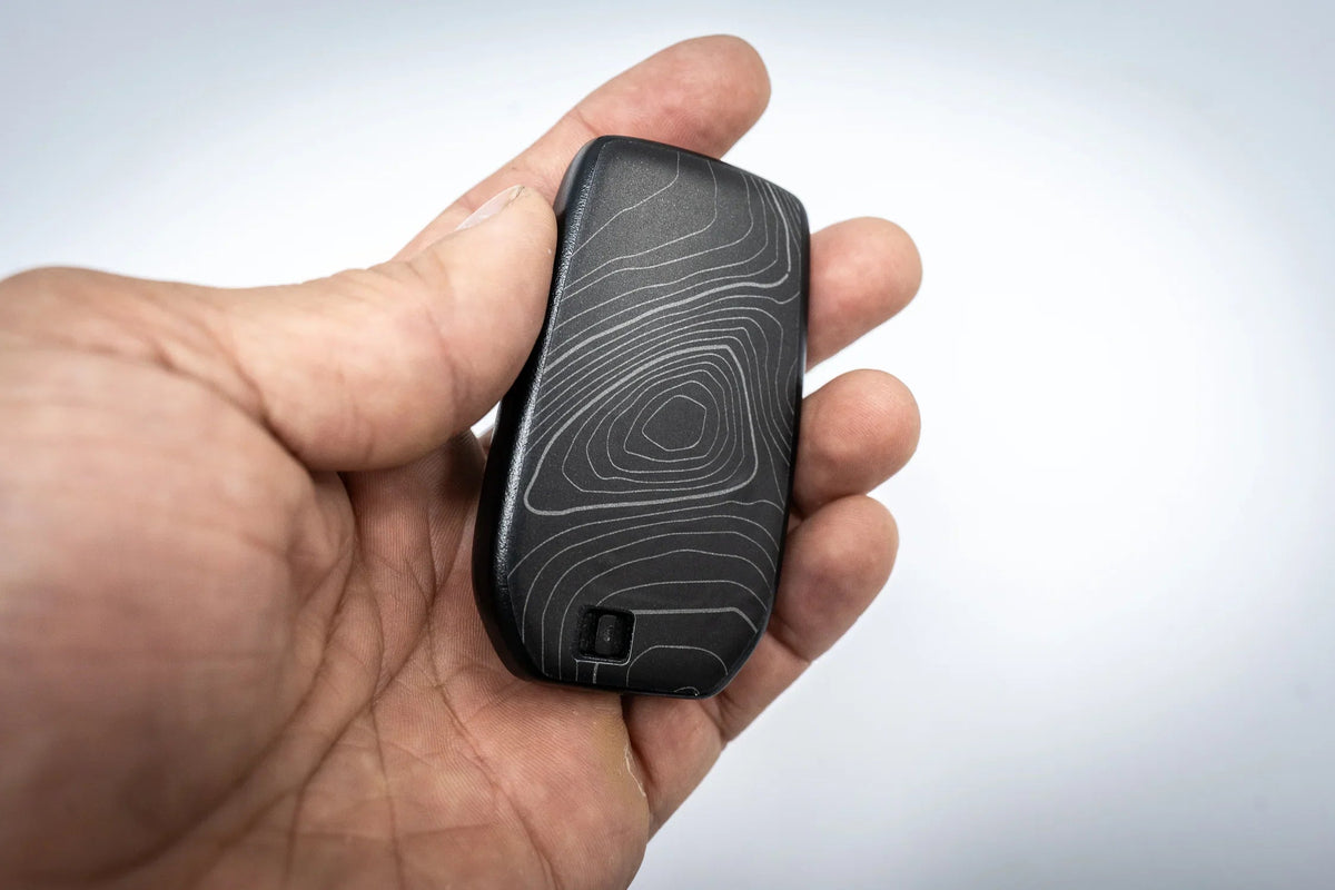 Topographic Key Fob Overlays - 2024+ Tacoma / 2025+ 4Runner