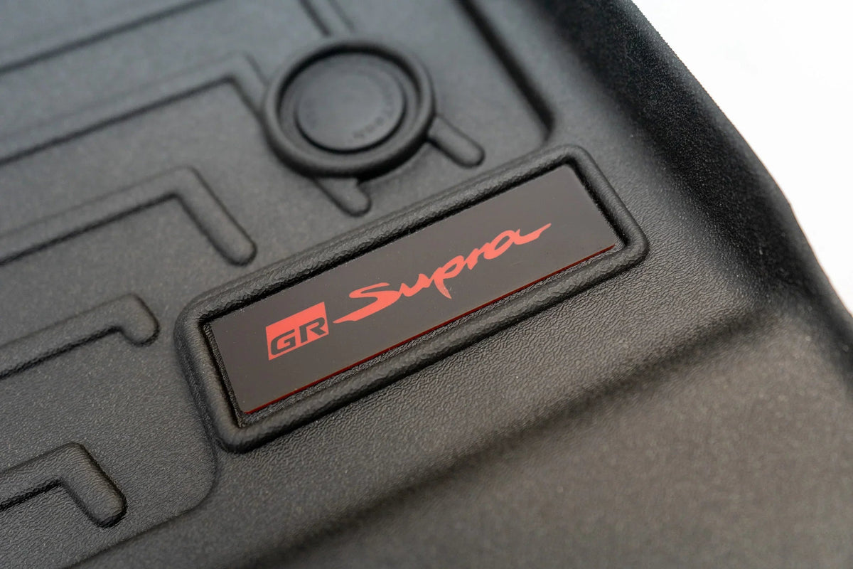 GR Supra Emblem Inserts for Weathertech Floor Mats (Single) - 2020+ Supra