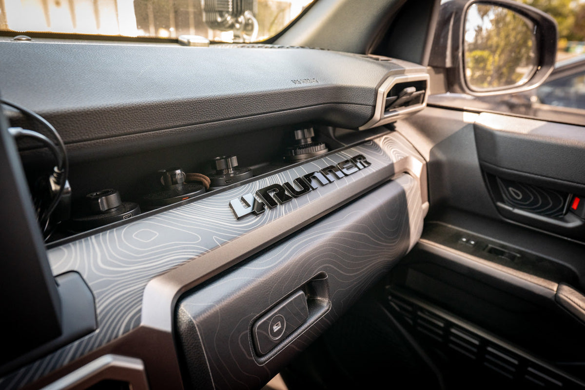 Full Width Topographic Dash Wrap - 2025+ 4Runner