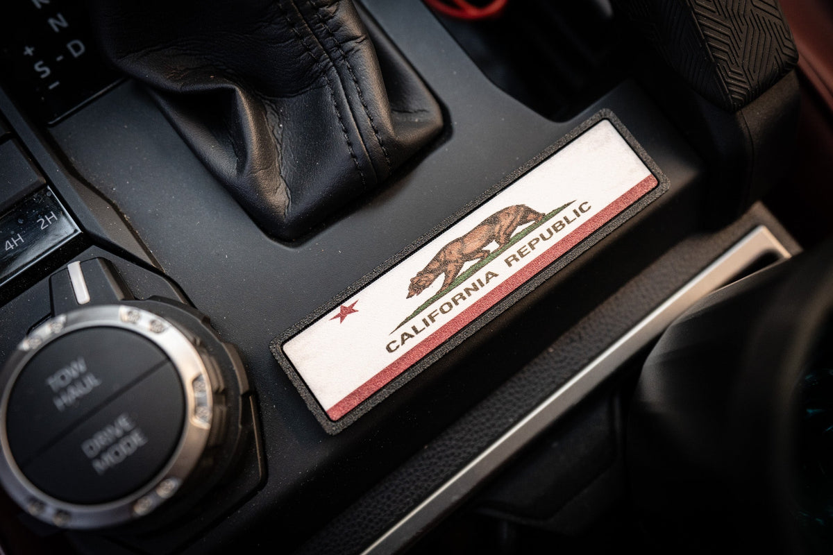 Shifter Trim Blank / Poverty Button Cover Plate - 2024+ Tacoma / 2025+ 4Runner