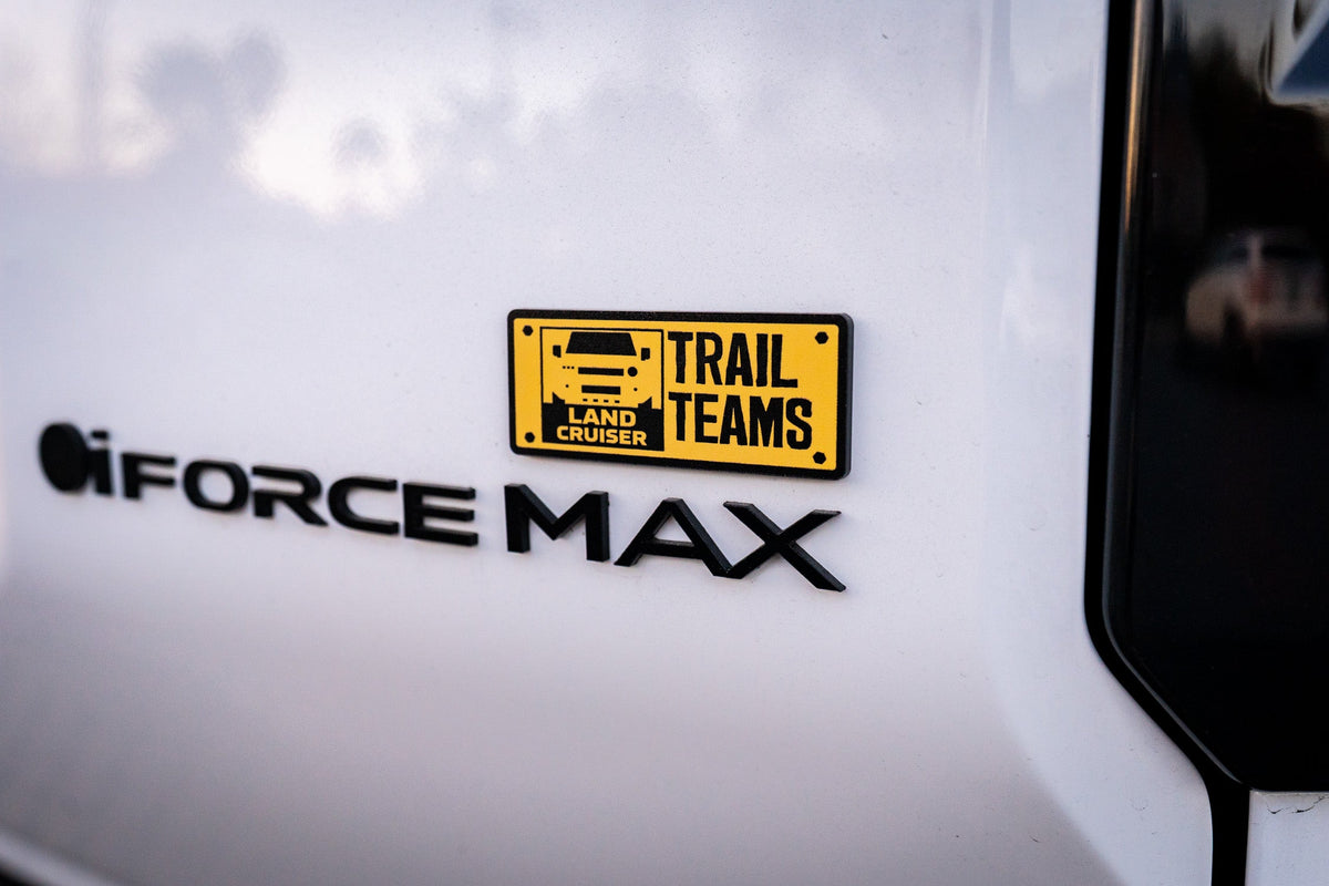 Trail Teams Liftgate Emblem - 2024+ Land Cruiser / 2025+ 4Runner
