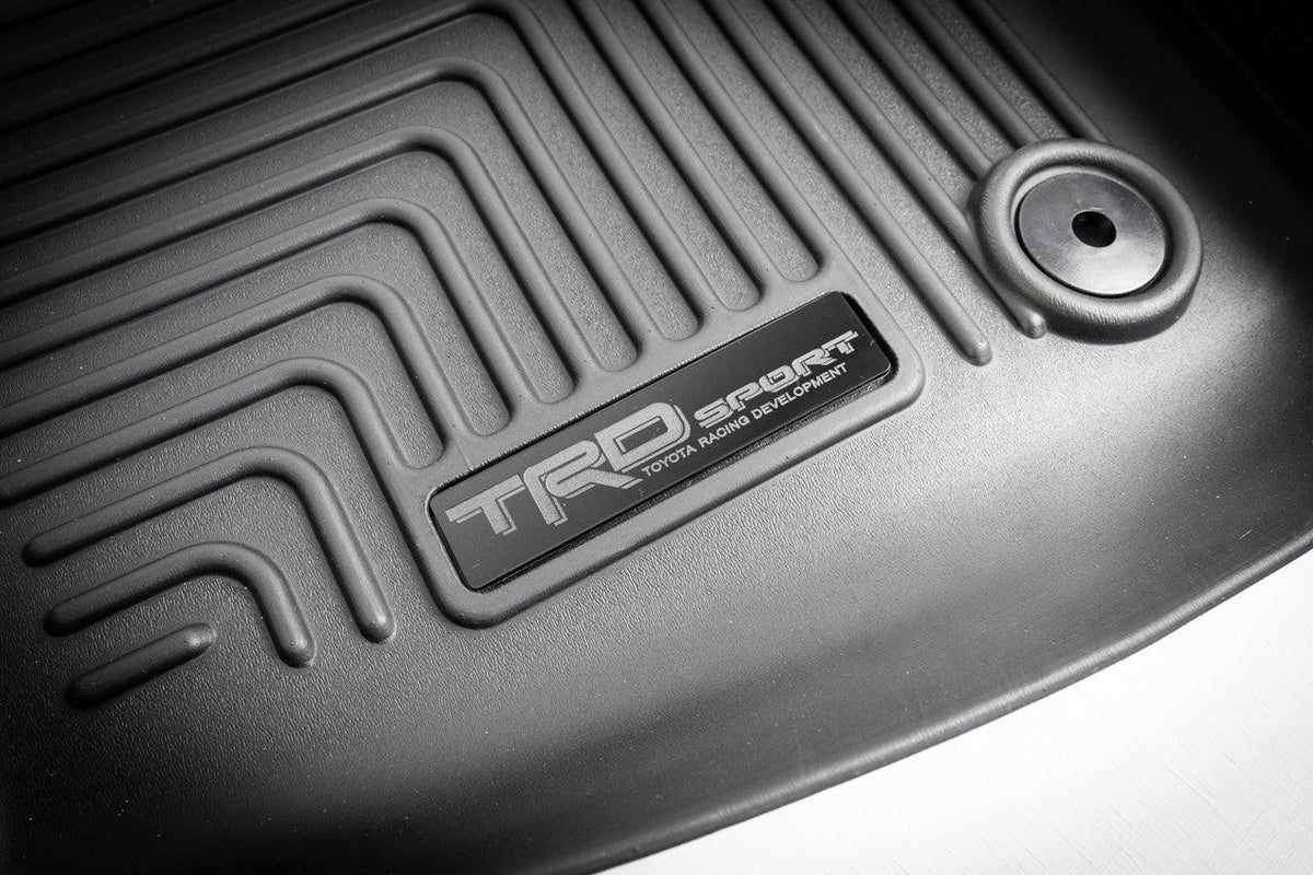 "TRD Sport" Husky Floor Mat Logo (Etched Acrylic) - Universal