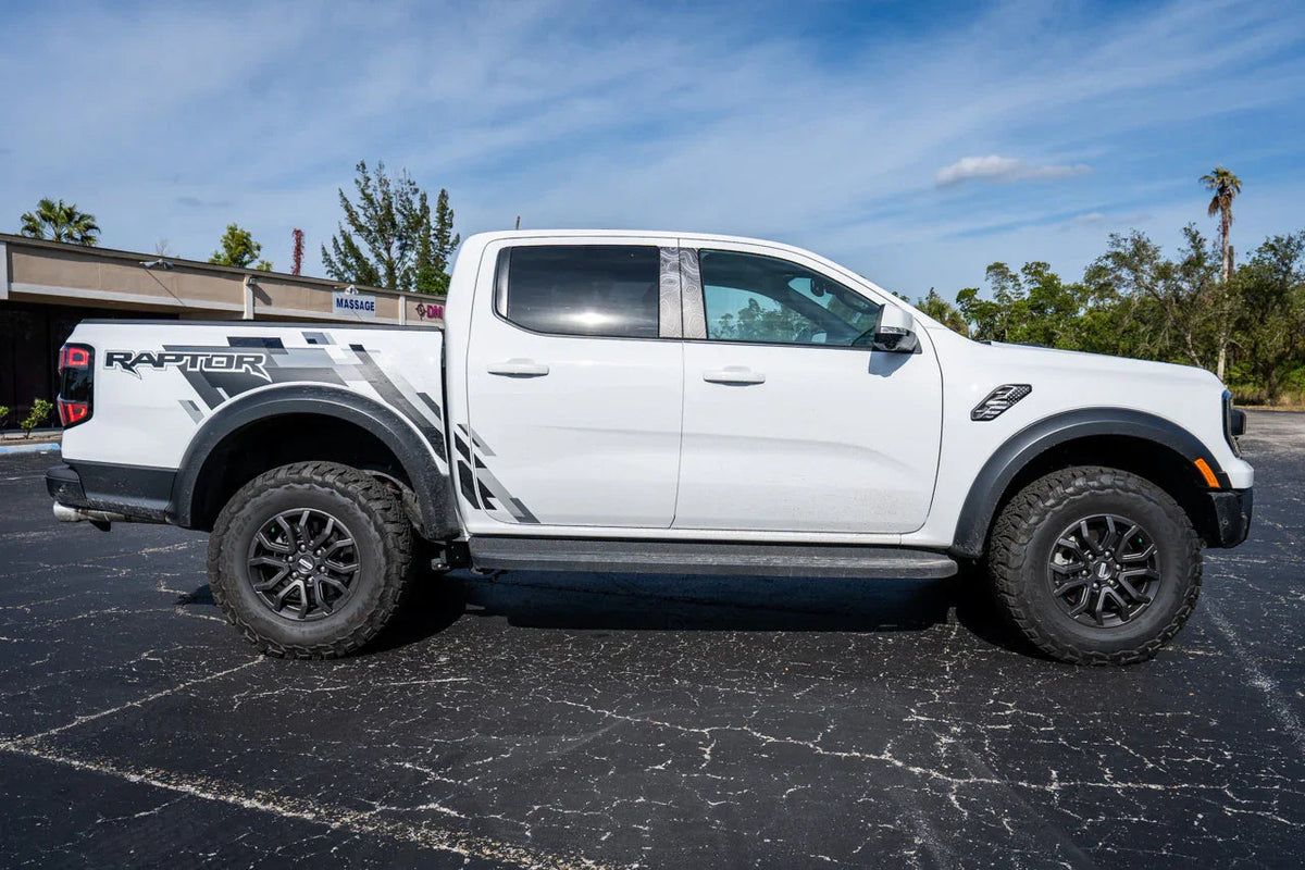 American Flag Fender Vent Overlays - 2024+ Ranger Raptor
