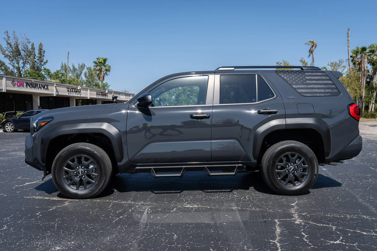 American Flag Rear Window Overlays V2 (Perforated) - 2025+ 4Runner