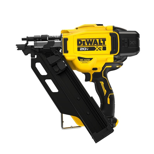 DEWALT DCN930B 20V MAX* Brushless Cordless 30° Paper Tape Framing Nailer (Bare Tool)