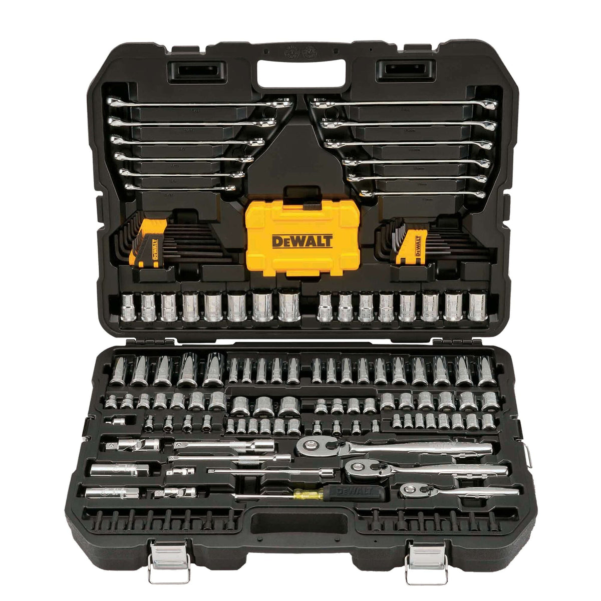 DeWalt DWMT73803 Mechanics Tools Kit and Socket Set, 168-Piece