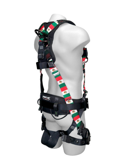 Frontline 110CTB-ML-MX Combat™ Mexican Style Full Body Harness with Aluminum Hardware and Suspension Trauma Straps