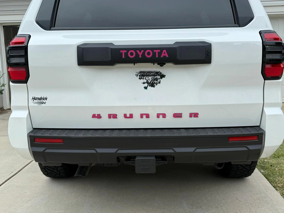 TOYOTA Rear Hatch Liftgate Emblem Inlays - 2025+ 4Runner