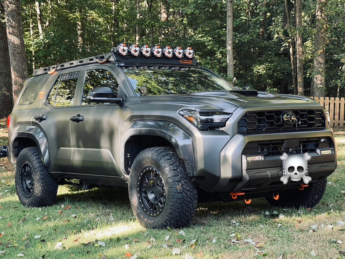 Topographic Rear Window Overlay V2 - 2025+ 4Runner