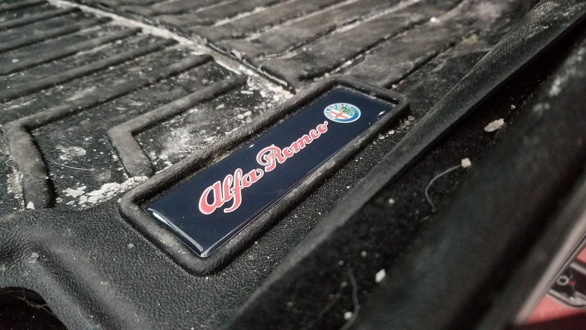 Alfa Romeo Emblems for Weathertech Floor Mats (Single)