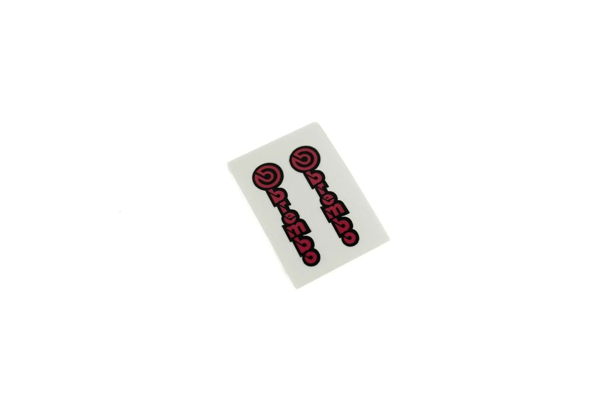 "Brembo" Brake Caliper High Temp Stickers - Custom Color Printed
