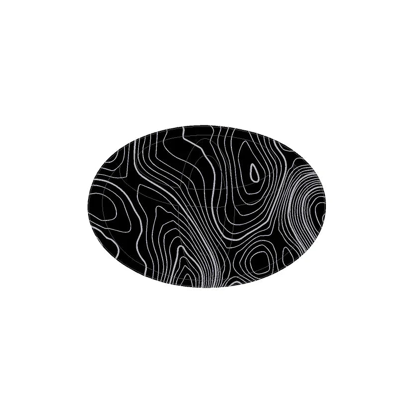 Front OEM Cover Topographic Overlays - *2024+ Tacoma / *2025+ 4Runner