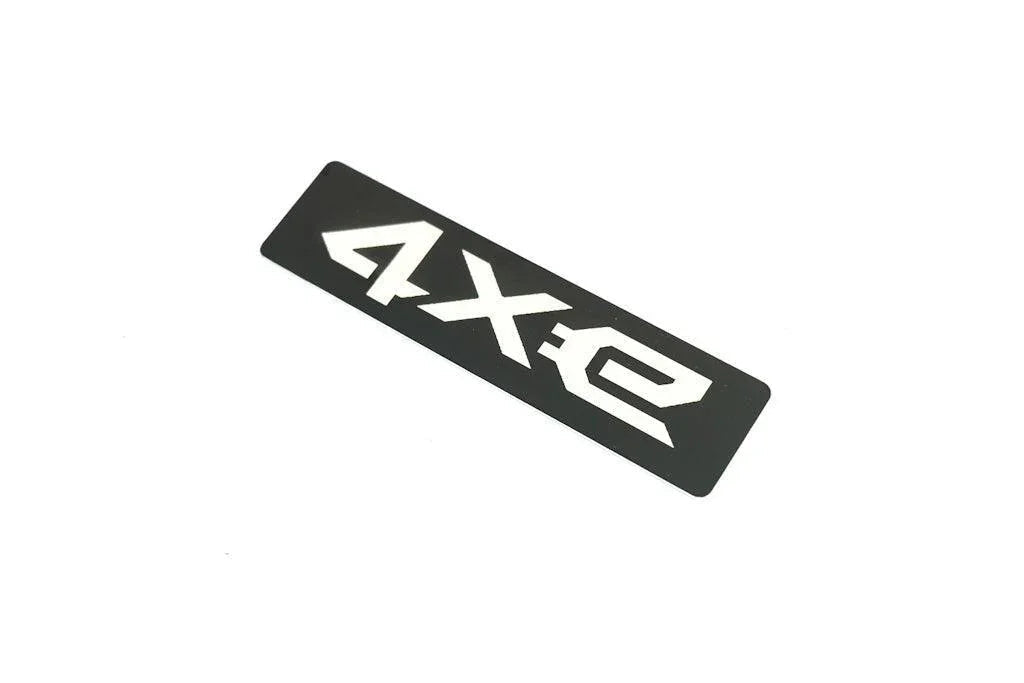 Custom Weathertech Floor Mat Logo (Etched Metal) - Universal