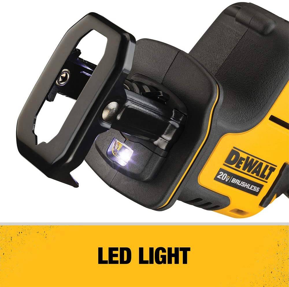DEWALT DCS369B ATOMIC 20V MAX* Reciprocating Saw One-Handed Cordless (Tool Only)