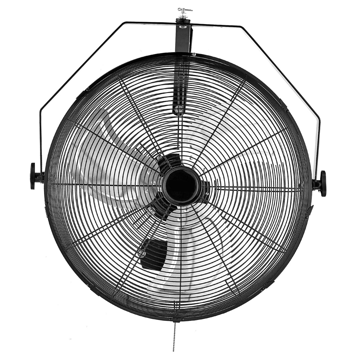 20 Inch Industrial Wall Mount Fan High Velocity 4650 CFM Indoor Fan with 3 Speeds