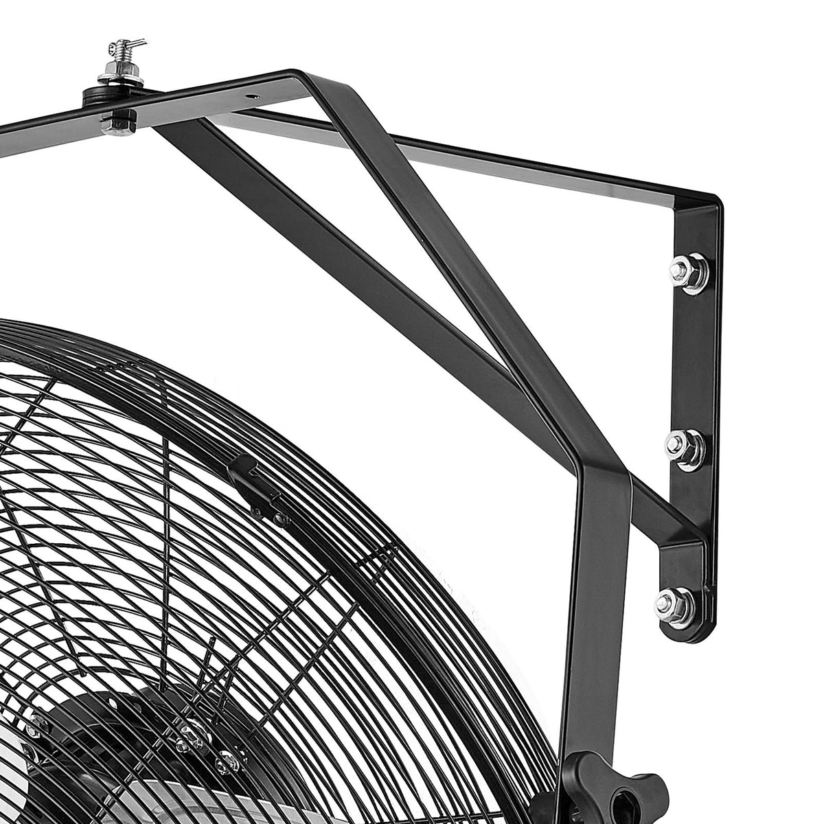 20 Inch Industrial Wall Mount Fan High Velocity 4650 CFM Indoor Fan with 3 Speeds