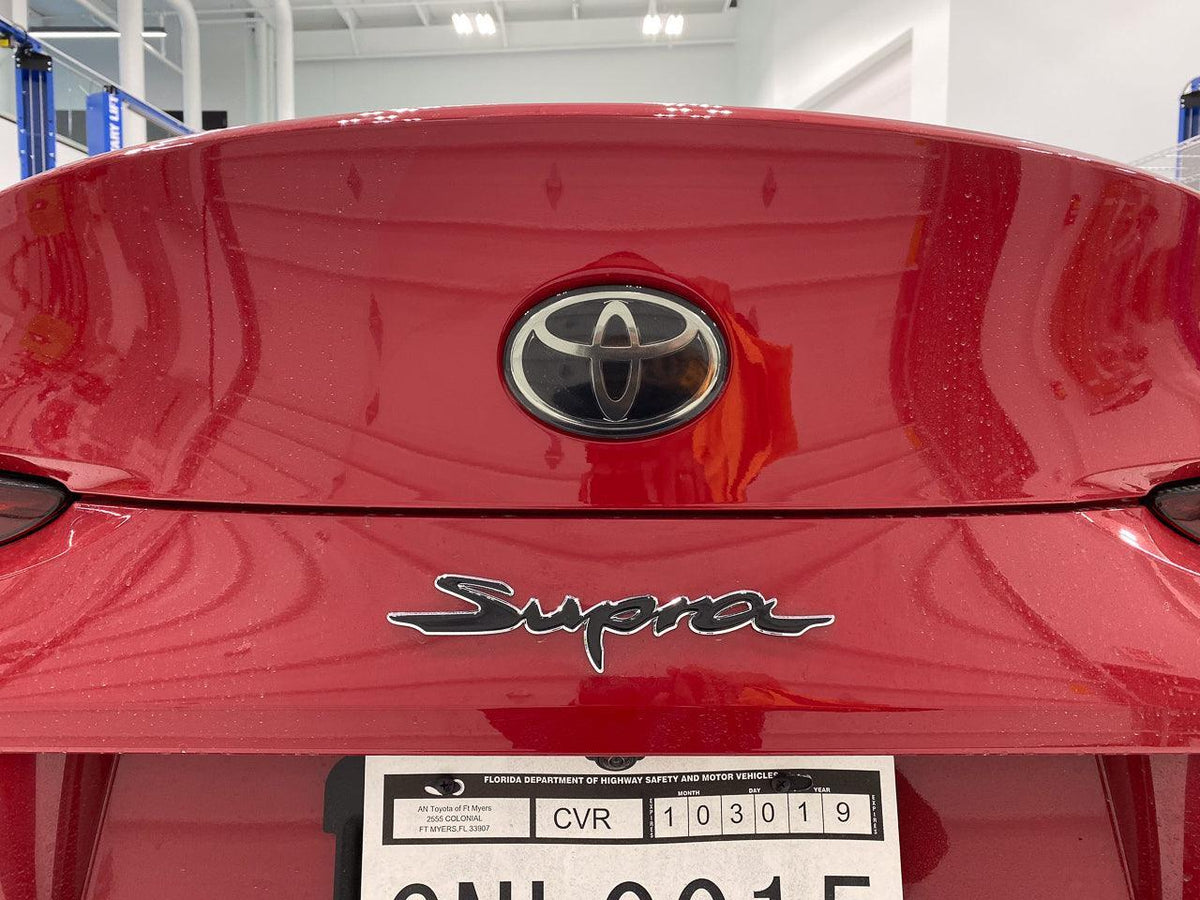 Emblem Overlays (Tint) - 2020+ Supra