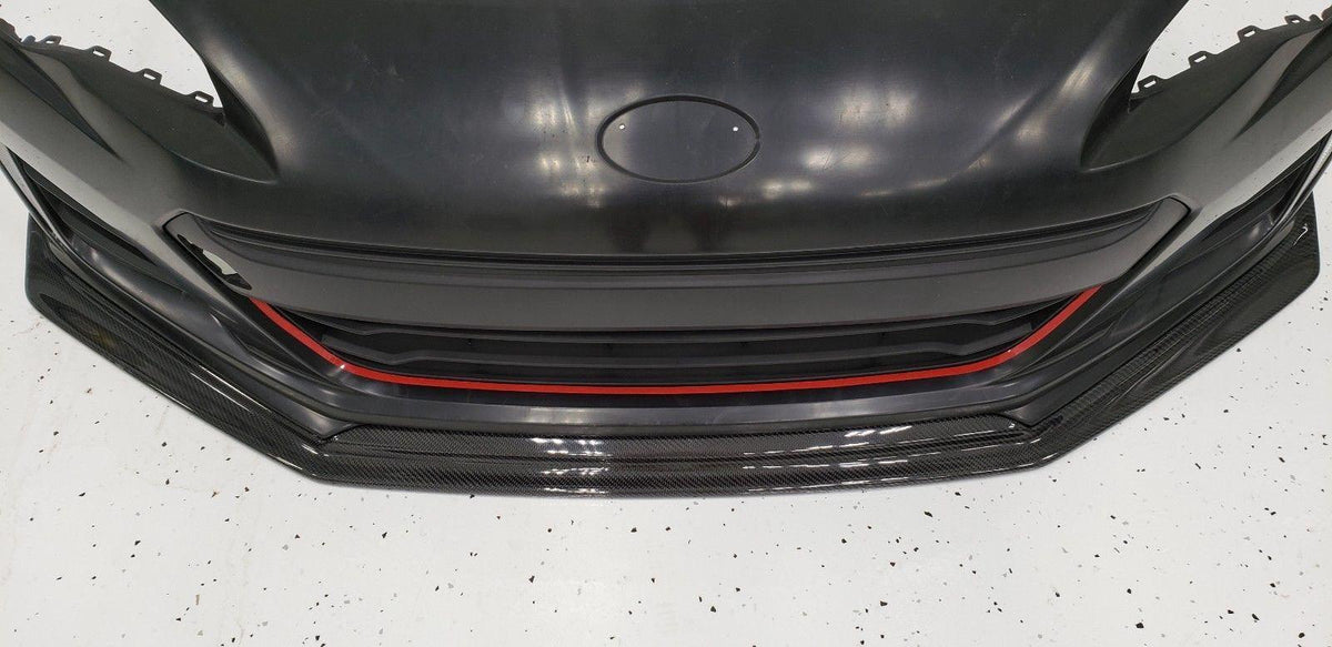 Front Bumper STI TS Style Pinstripe - 2013-2021 BRZ