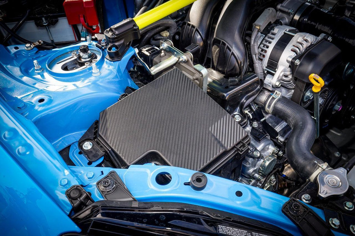 Fuse Box Cover 3D Carbon Overlay - 2022 BRZ / GR86