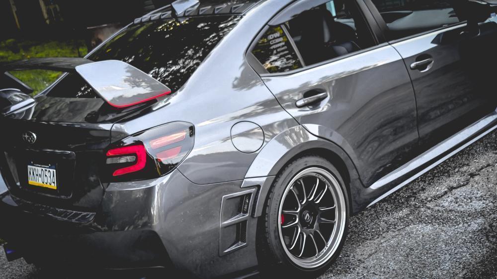 JDM Style STI Spoiler Pinstripe - 2015-2021 *WRX / STI