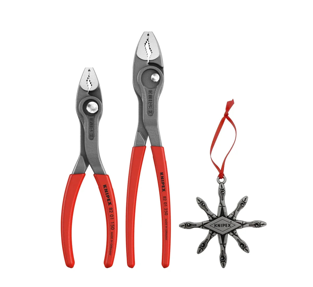 KNIPEX 2026 Holiday Gift Set – 6" & 10" TwinGrip Pliers with Limited-Edition Ornament