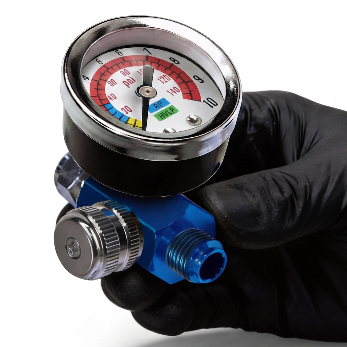 Professional Analog Air Compressor Regulator - 150 PSI High Flow Control with 89 SCFM (AR-01)