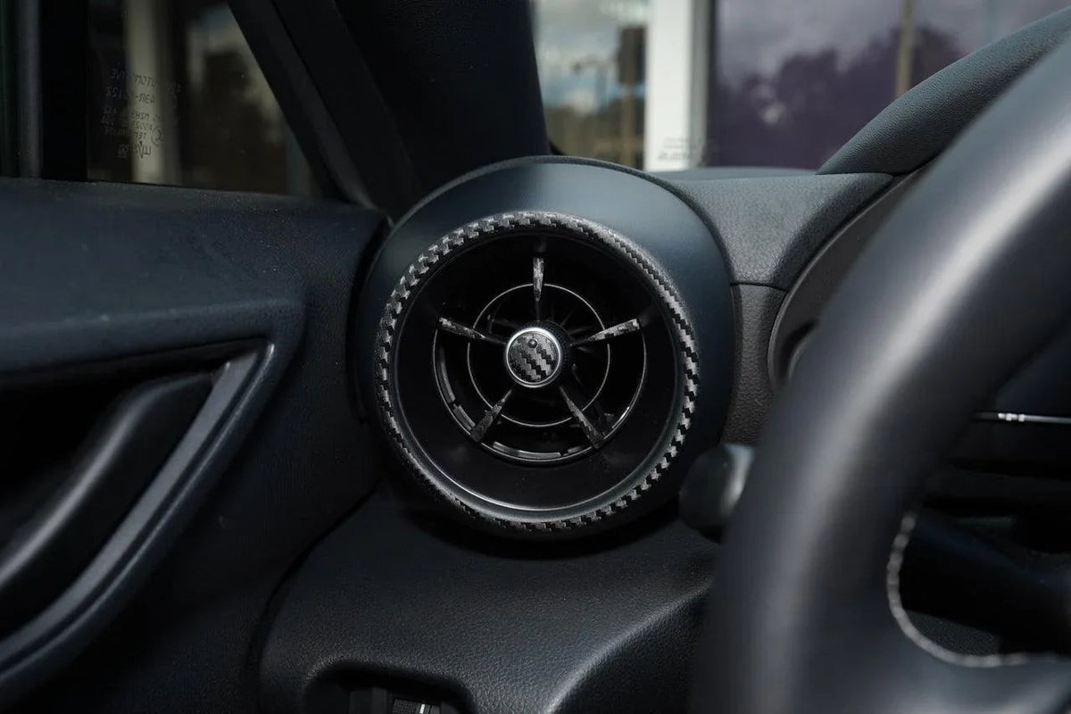 Outer AC Vent Trim 3D Carbon Overlays - 2022+ BRZ / GR86