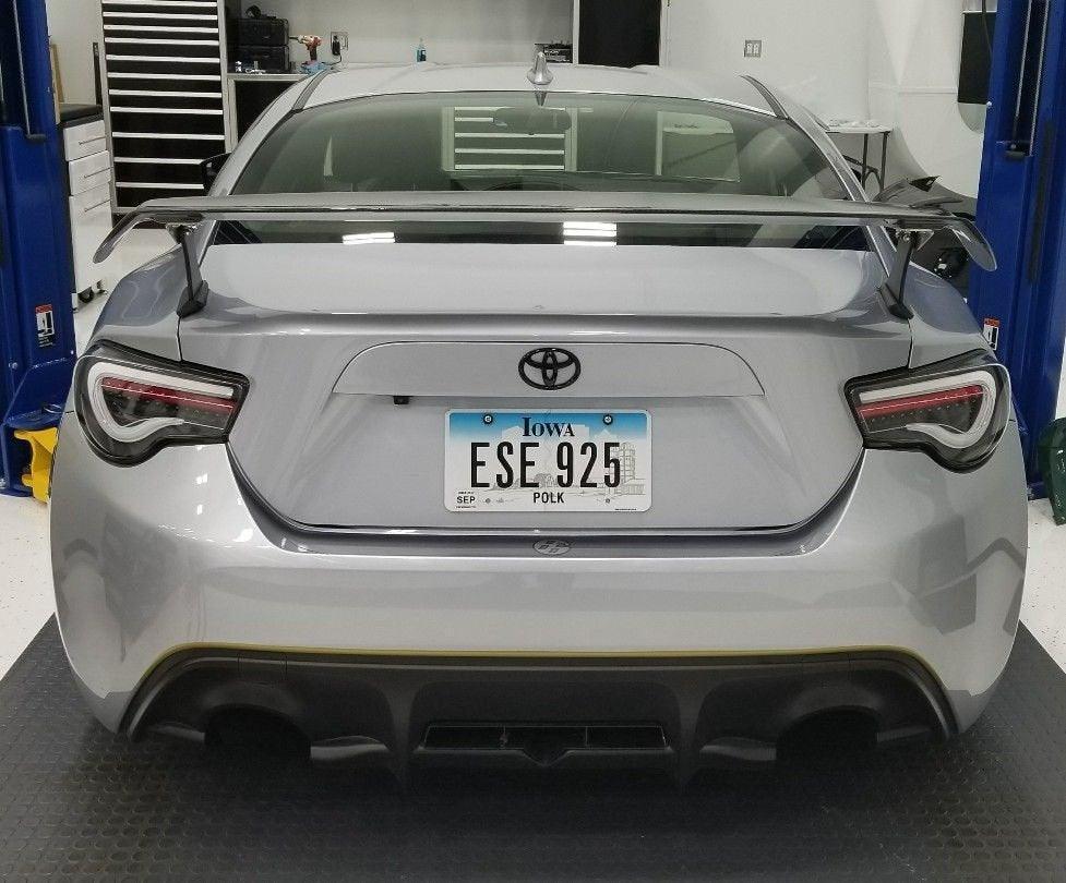 Rear Bumper STI Style Pinstripe - 2013-2020 Scion FR-S / Subaru BRZ / Toyota 86