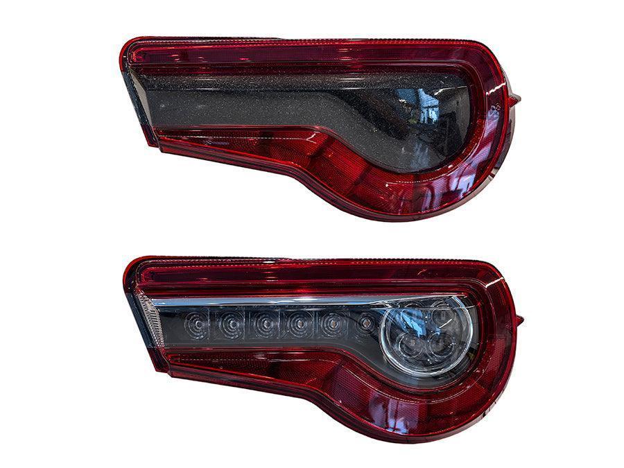 Special Edition Dark Smoke Galaxy Tail Light Overlays - 2017-2021 Toyota 86 / Subaru BRZ