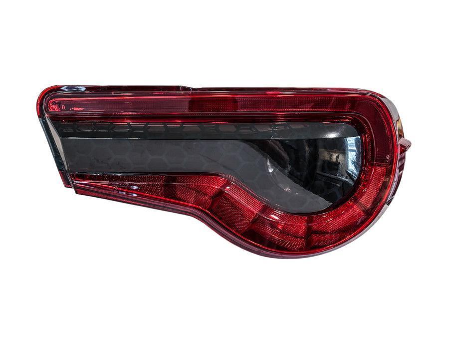 Special Edition Dark Smoke Honeycomb Tail Light Overlays - 2017-2021 Toyota 86 / Subaru BRZ