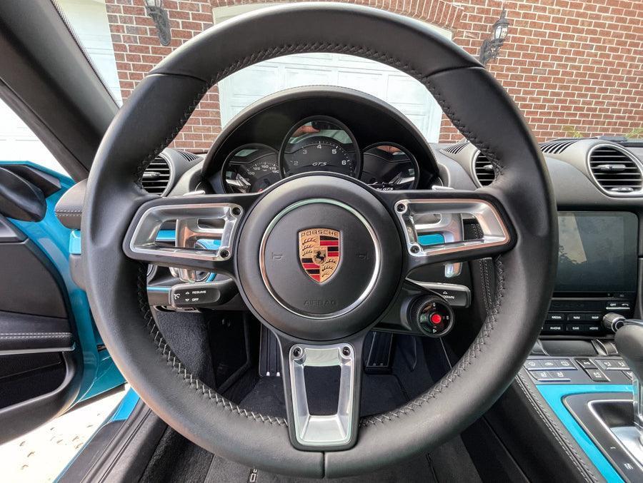 Sport Chrono Plus Dial Decal Sticker Insert for Porsche Vehicles (Boxter, Cayman, 911, Macan, Cayenne, Panamera)