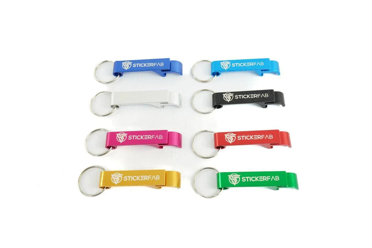 StickerFab Keychain Bottle Opener - Universal