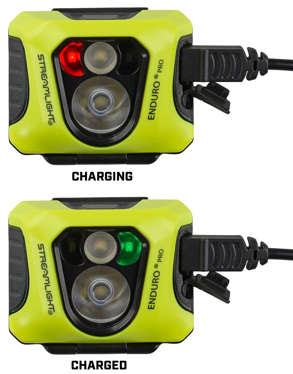 Streamlight Enduro® Pro Rechargeable USB LED Headlamp Flashlight Yellow 61435