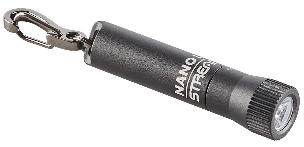 Streamlight Nano Light® II Miniature Keychain LED Flashlight Black 73020