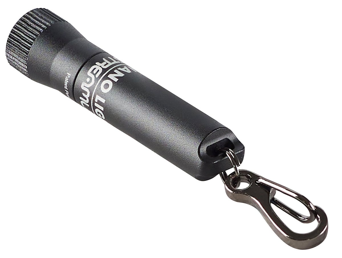 Streamlight Nano Light® II Miniature Keychain LED Flashlight Black 73020