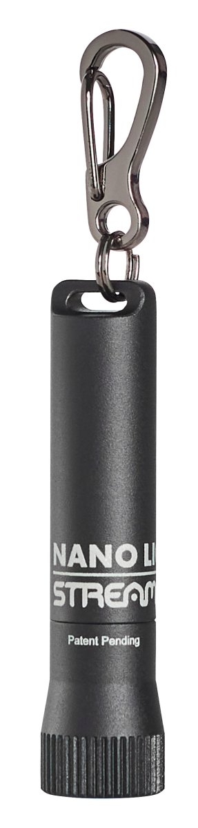 Streamlight Nano Light® II Miniature Keychain LED Flashlight Black 73020