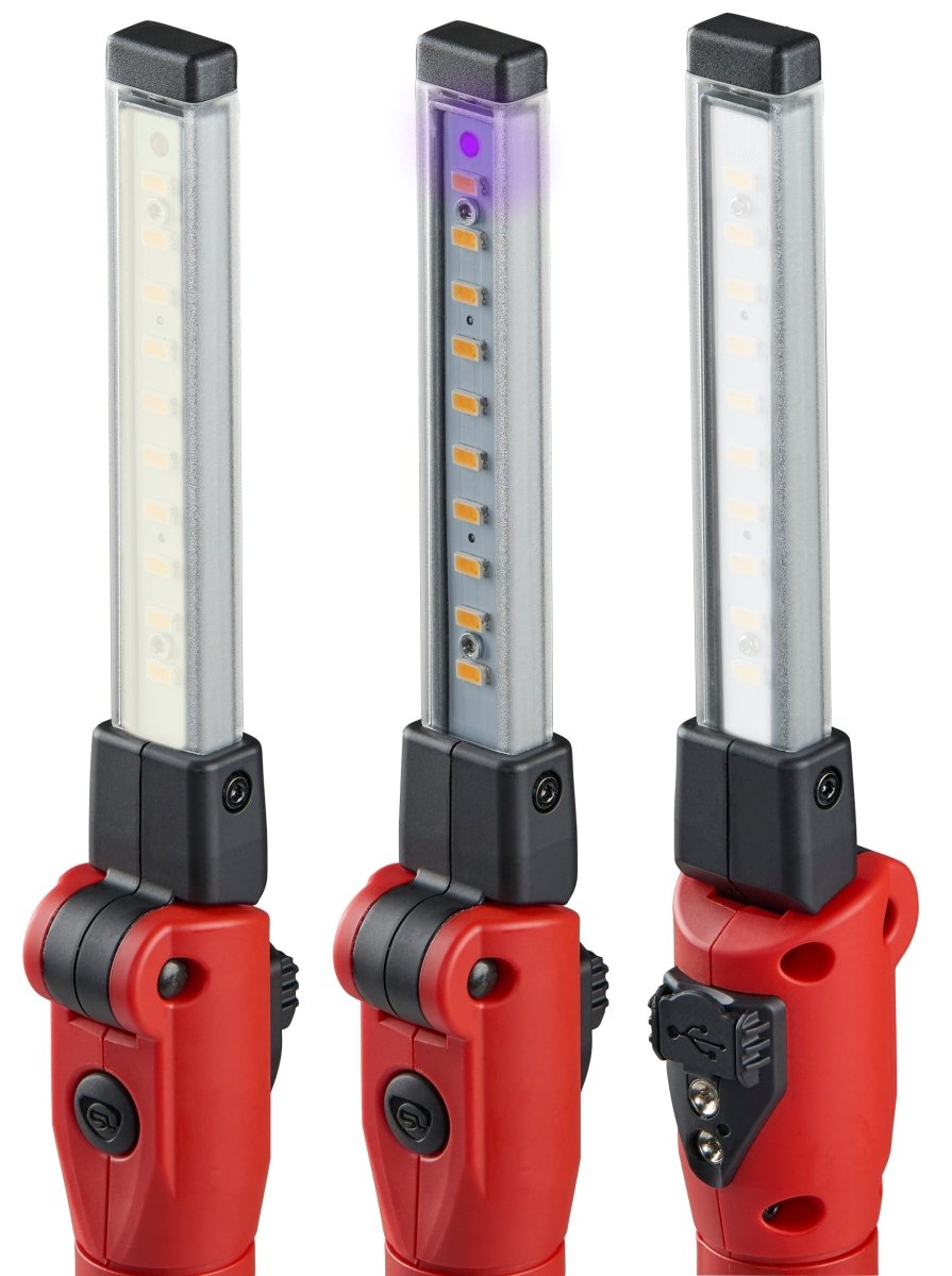 Streamlight Strion Switchblade® LED USB Rechargeable Bar Flashlight Red 74850