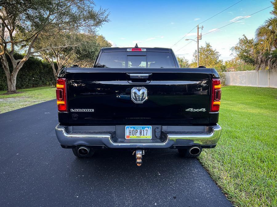 Tail Light Overlays - 2019-2022 RAM 1500 (w/ Blind Spot and Cross Path Detection)