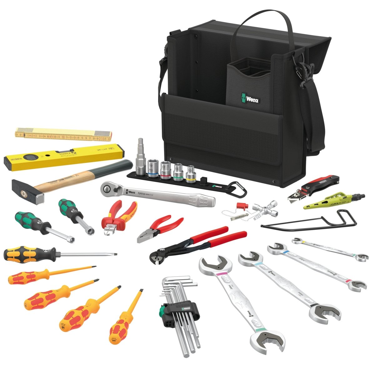 Wera 2go SHK 1 Plumbing Heating and Air Conditioning Tool Set 05136071001